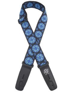 LOCK IT STRAP DESIGNER BLUE FLOWERS 2"