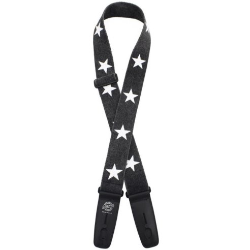 LOCK IT STRAP ROCK COTTON BLACK STAR 2"