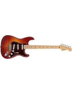 FENDER LTD HYBRID STRAT MN FLAME SSO