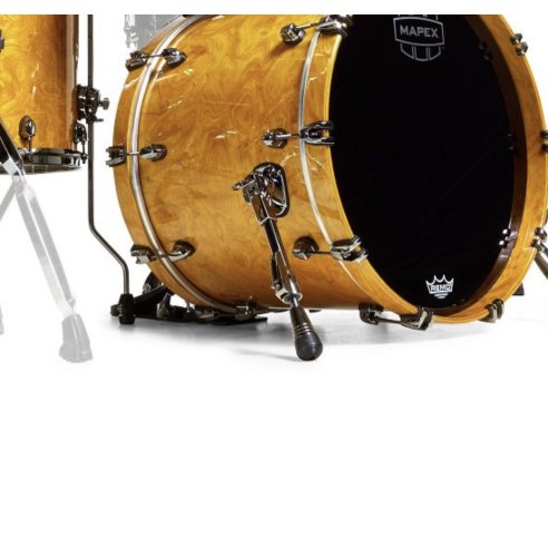 MAPEX IT 7970J1841BA GAMBA DESTRA PER CASSA SATURN FINITURA BRUNITA