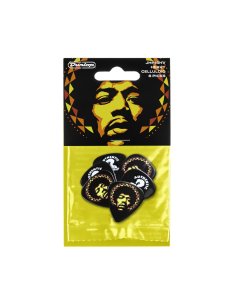 Dunlop JHP16HV Jimi Hendrix '69 Psych Series Aura Mandala Player's Pack/6