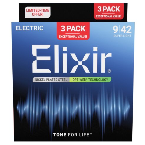 ELIXIR 16571 3PACK MUTE 9-42 OPTIWEB