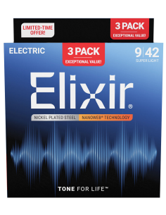 ELIXIR 16566 3PACK MUTE 9-42 NANOWEB