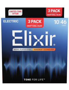 ELIXIR 16567 3PACK  MUTE 10-46 NANOWEB