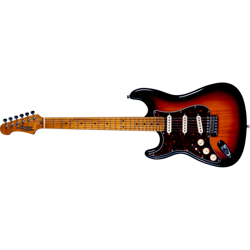 JET JS-300 SB LH SSS SUNBURST ROASTED MAPLE LEFT HANDED