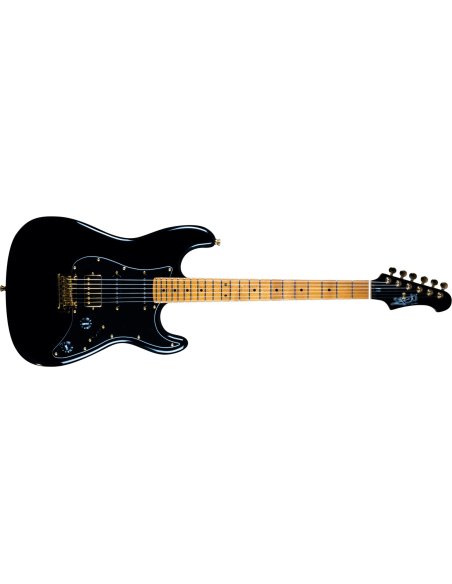 JET JS-400 BK G HSS BLACK ROASTED MAPLE GOLD HARDWARE