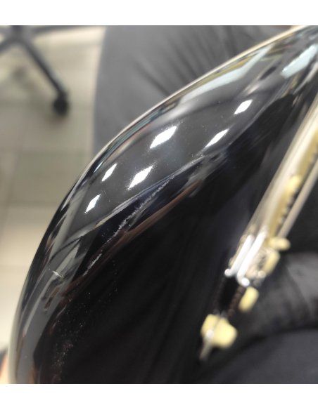 FENDER ERIC JOHNSON STRAT BLACK EX DEMO