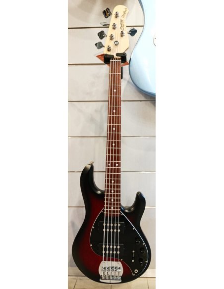 STERLING STINGRAY RAY5 HH RW RUBY RED BURST