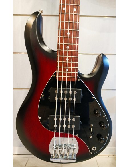 STERLING STINGRAY RAY5 HH RW RUBY RED BURST