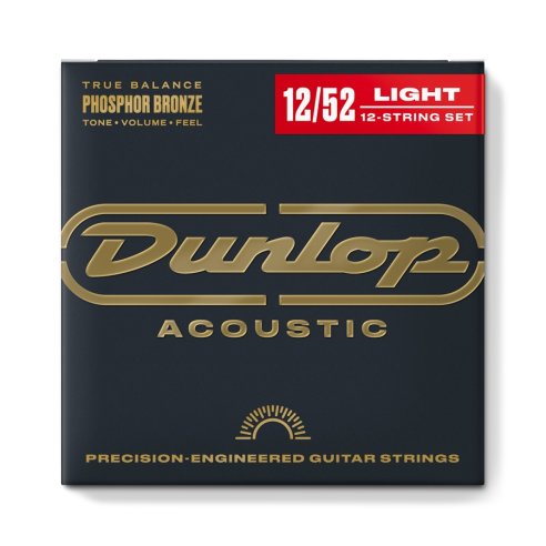 Dunlop DAP1252J Acoustic Phosphor Bronze, Medium Set/12