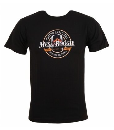 Mesa/Boogie T-shirt Mesa "Retro Logo" nera - taglia L