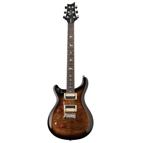 PRS SE Custom 24 Lefty Violin Top Black Gold Burst 2025