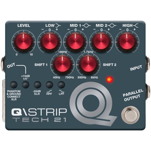 TECH 21 Q STRIP DUAL PARA DI EQ