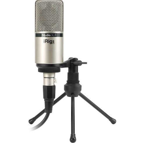 IK Multimedia iRig MIC Studio XLR - Microfono a diaframma largo con connessione XLR