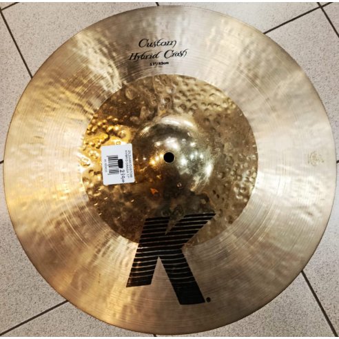 ZILDJIAN CUSTOM HYBRID CRASH 17"