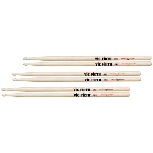VIC FIRTH 5A - 3 PACK