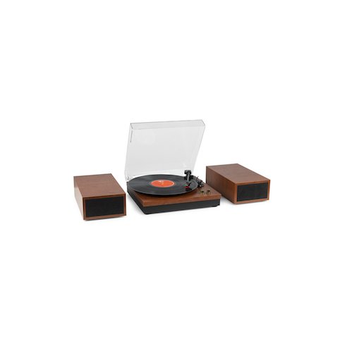 Fenton RP165C Record Player+Sp.BT Cherry