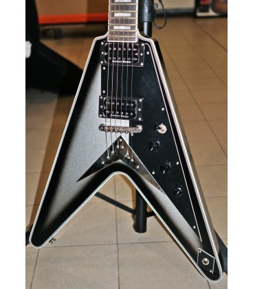 EPIPHONE FLYING V BRENT HINDS SILVERBURST + BAG