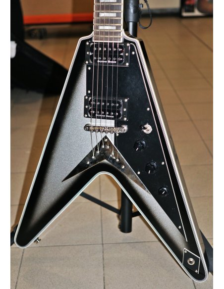 EPIPHONE FLYING V BRENT HINDS SILVERBURST + BAG EPIPHONE FLYING V BRENT HINDS SILVERBURST + BAG
