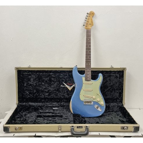 FENDER 1963 STRAT RELIC LAKE PLACID BLUE CUSTOM...