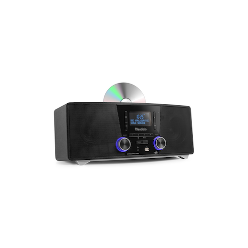 Audizio Cannes Compact Stereo DAB,CD,BT blk