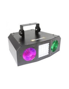 beamZ Uranus LED Double Moon + Strobe