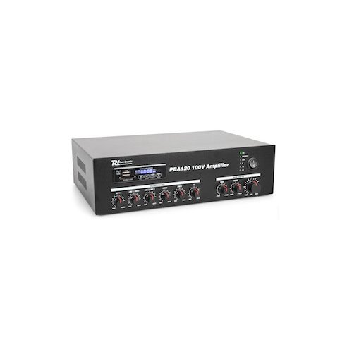 Power Dynamics PBA120 100V Amplifier 120W USB/MP3/