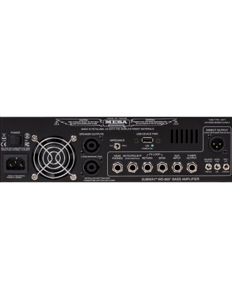 MESA BOOGIE SUBWAY WD-800 MESA BOOGIE SUBWAY WD-800