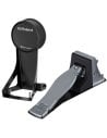 Bass drum pad and pedals for E-drum.