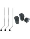 Jambes et pieds pour fûts et percussions