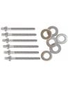 Tensioners, screws, and washers