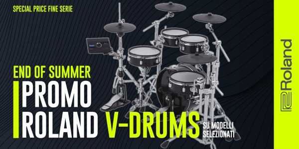 ROLAND V-DRUMS END OF SUMMER PROMO