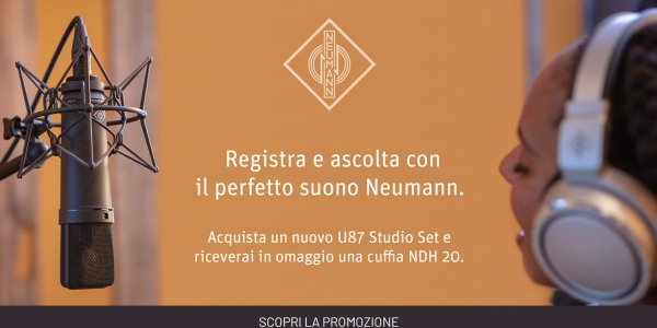 Promo Neumann U87Ai Studio set + cuffia NDH20 omaggio